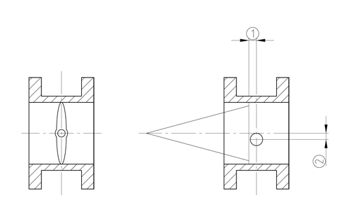 Rohrsystemtechnik Drosselklappe (RTDK) - Zentrische und doppeltexzentrische Drosselklappe