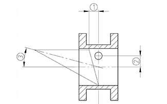 High Performance Rückschlagklappe (HPRK) - Dreifach- exzentrische Schrägsitz- Rückschlagklappe
