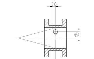 Rohrsystemtechnik Rückschlagklappe (RTRK) - Doppelt- exzentrische Rückschlagklappe